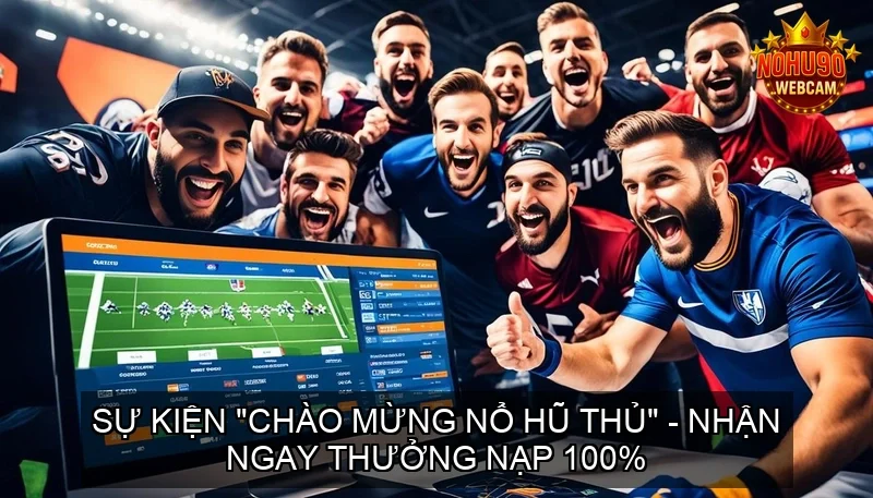 Sự Kiện “Chào Mừng Nổ Hũ Thủ” – Nhận Ngay Thưởng Nạp 100%